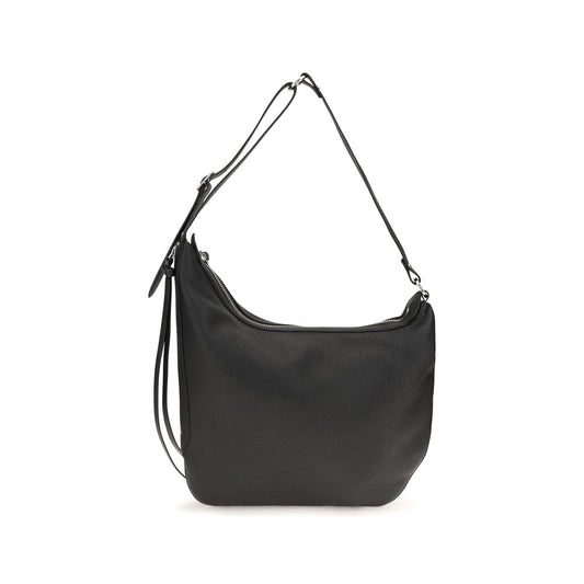 Black Calf Leather Bos Taurus Shoulder Bag