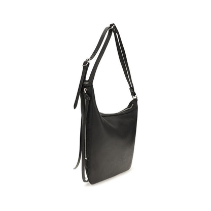 Black Calf Leather Bos Taurus Shoulder Bag