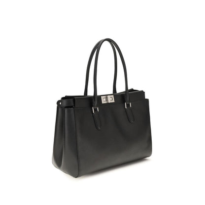 Black Calf Leather Bos Taurus Shoulder Bag