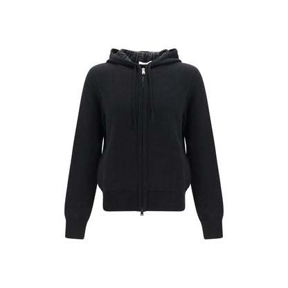 Black Cashmere Hoodie