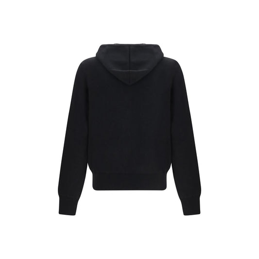Black Cashmere Hoodie