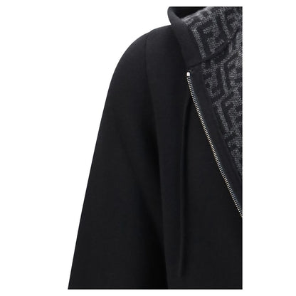 Black Cashmere Hoodie