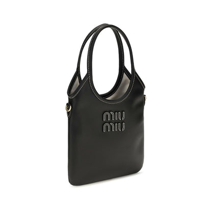 Black Calf Leather Bos Taurus Handbag