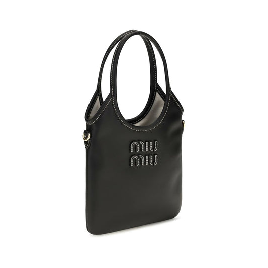 Black Calf Leather Bos Taurus Handbag
