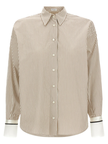 Beige Cotton Blouse