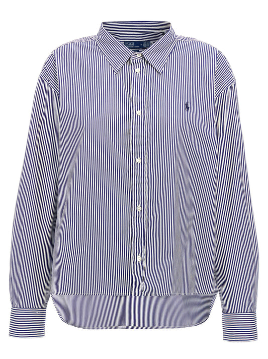 Blue Cotton Blouse