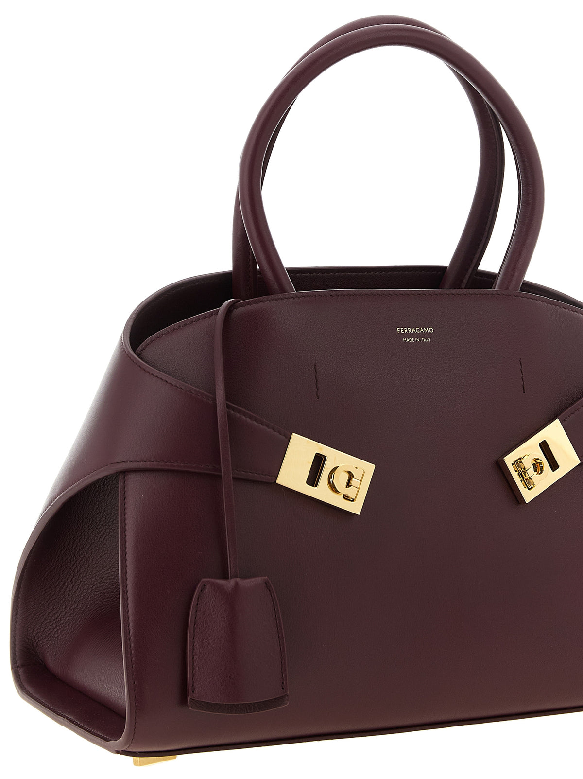 Bordeaux Calfskin Handbag
