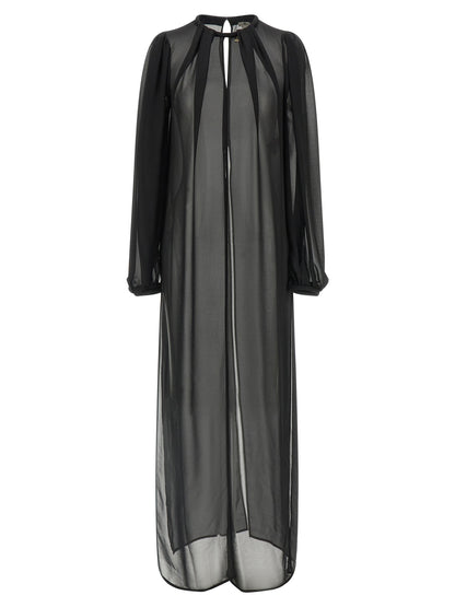 Black Polyester Blouse