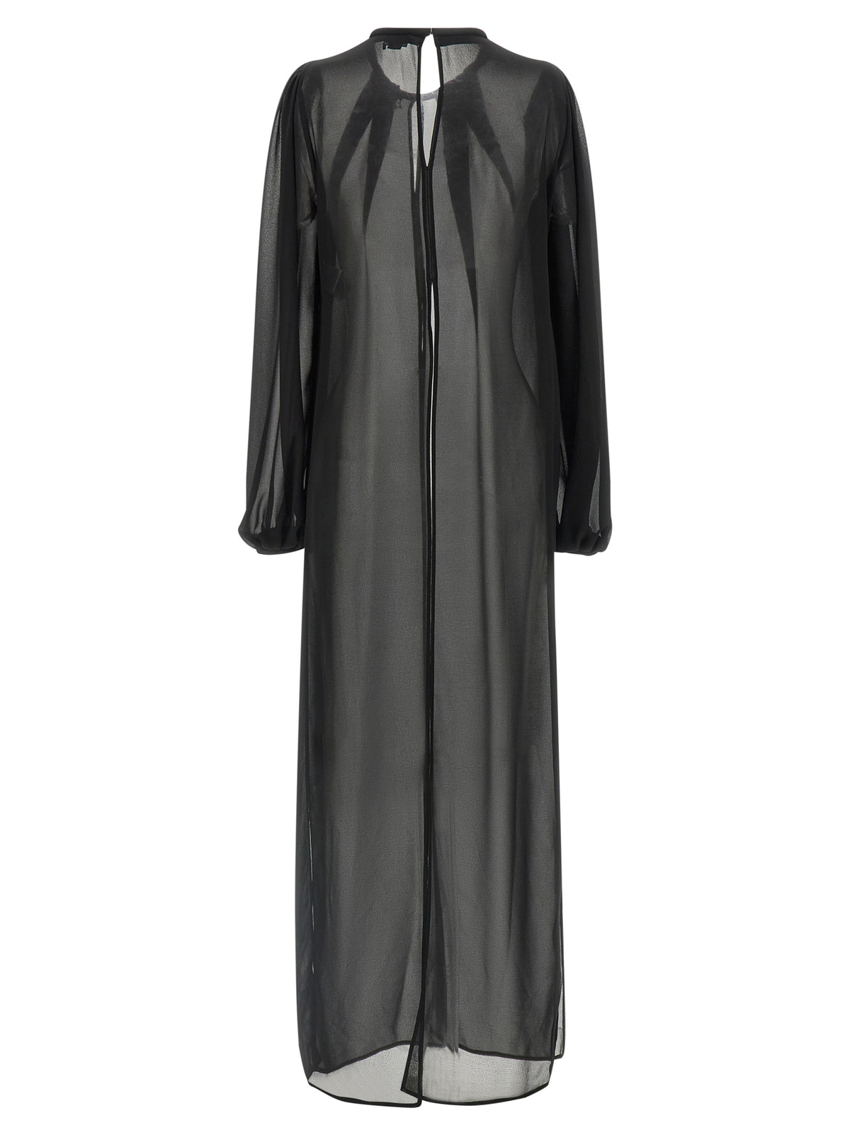 Black Polyester Blouse