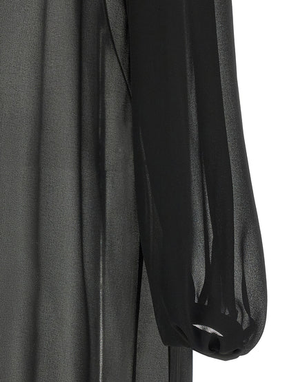 Black Polyester Blouse