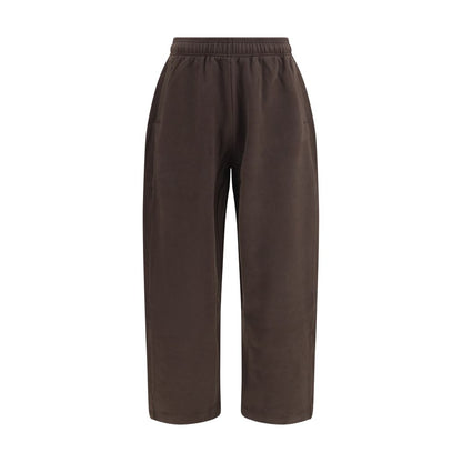 Brown Cotton Joggers (Workout Pants)