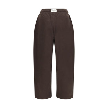 Brown Cotton Joggers (Workout Pants)