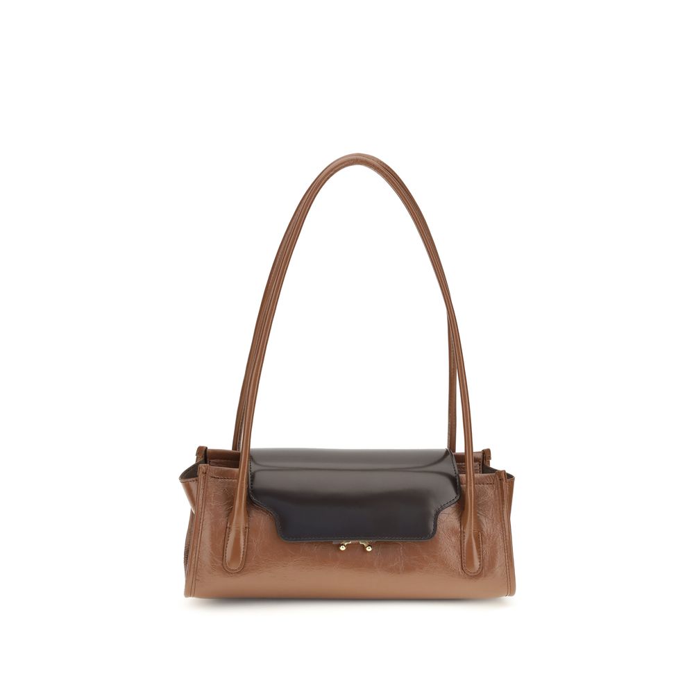 Brown Calf Leather Bos Taurus Shoulder Bag
