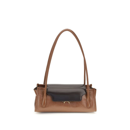 Brown Calf Leather Bos Taurus Shoulder Bag