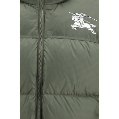 Bicolor Polyamide Full-Length Jacket