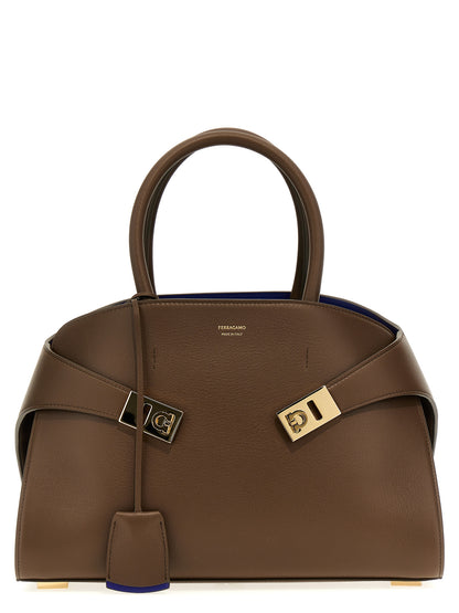Brown Calfskin Handbag