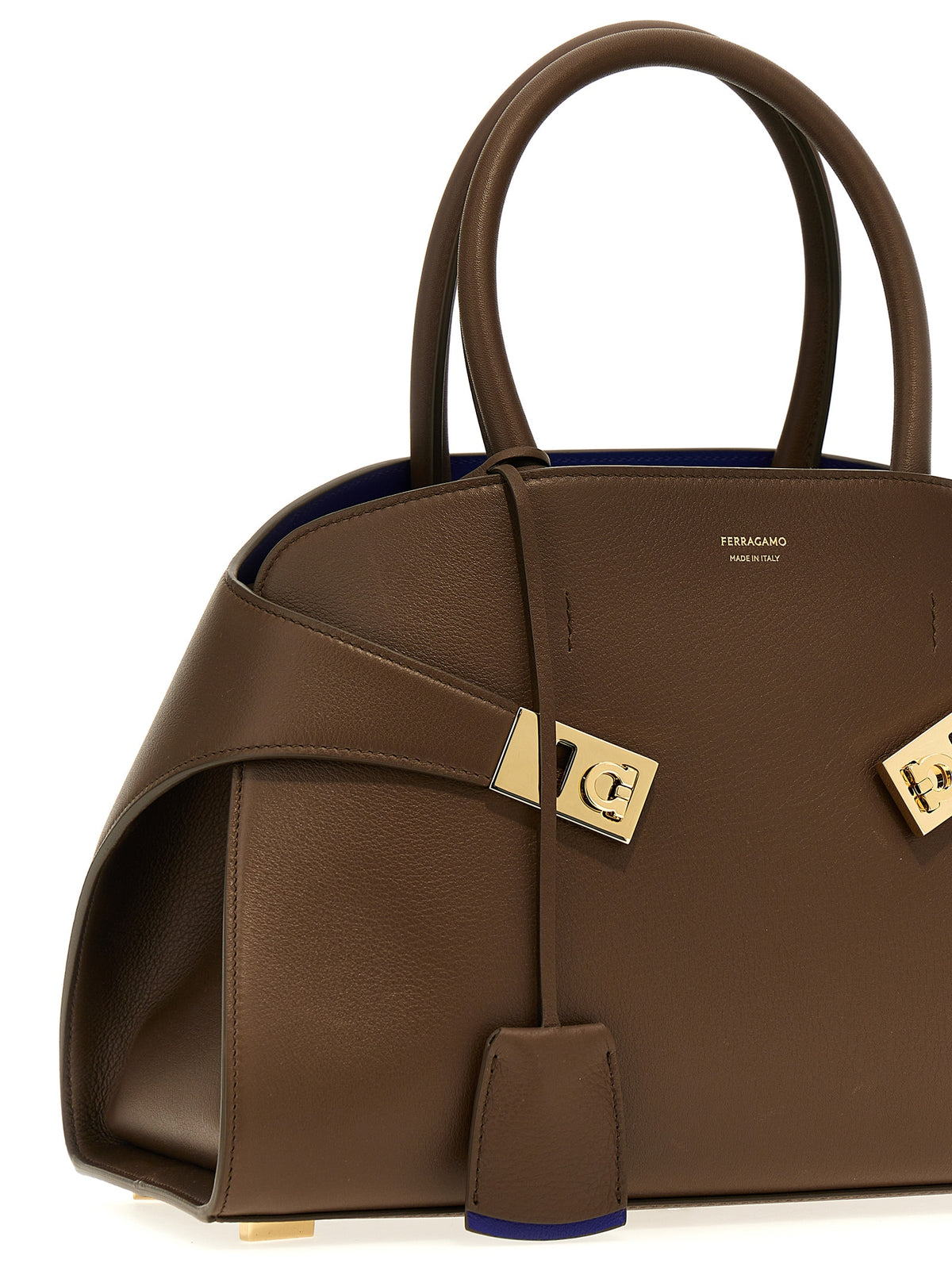 Brown Calfskin Handbag