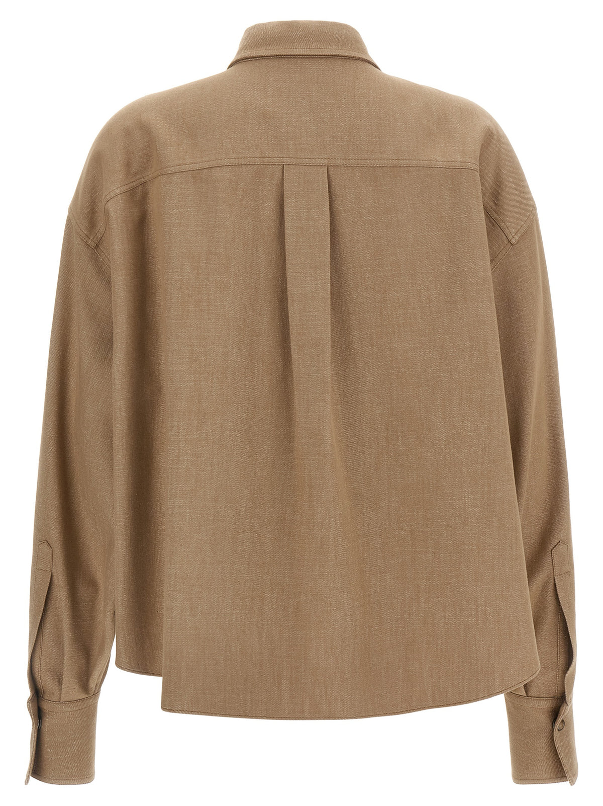 Beige Cotton Blouse