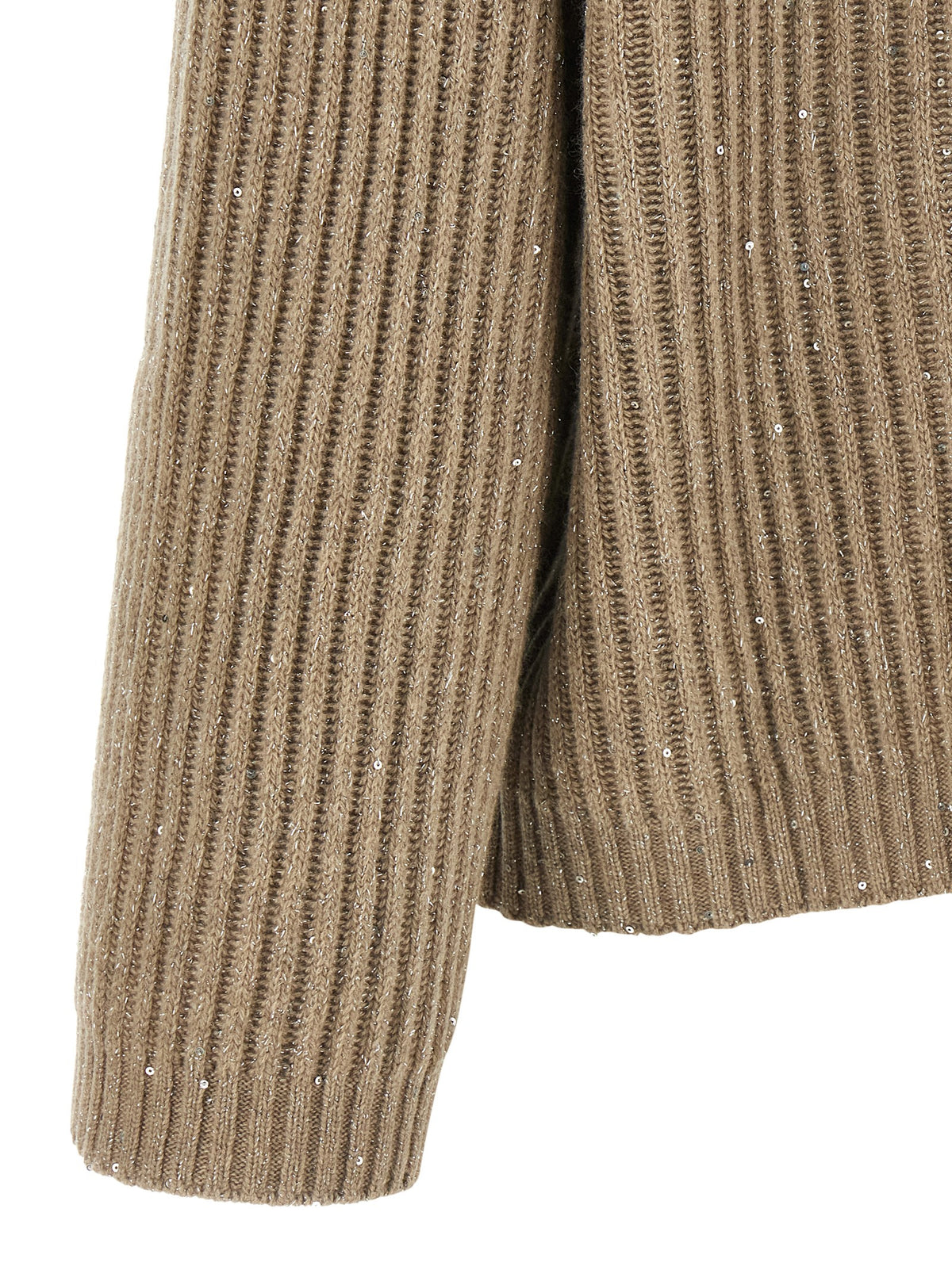 Beige Cashmere Cardigan