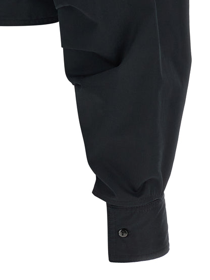 Black Cotton Blouse