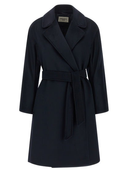Blue Wool Coat
