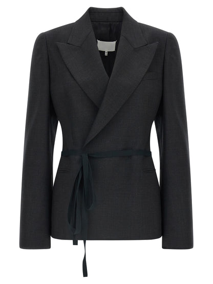 Gray Wool Blazer