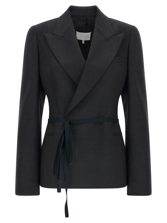 Gray Wool Blazer