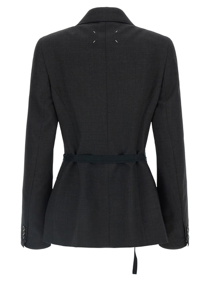 Gray Wool Blazer