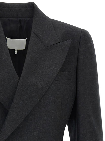 Gray Wool Blazer