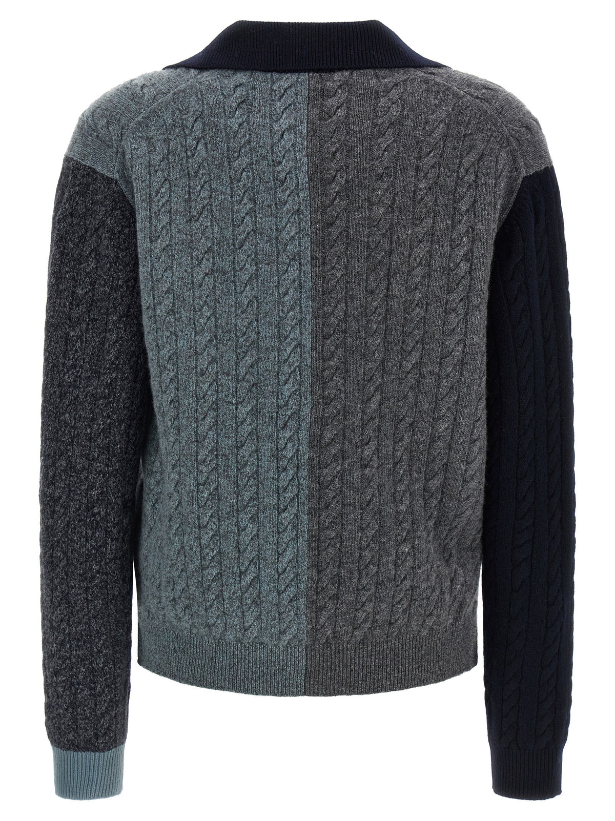 Multicolor Virgin Wool Cardigan