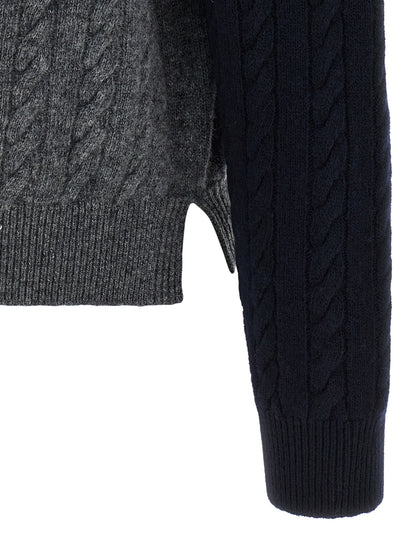 Multicolor Virgin Wool Cardigan