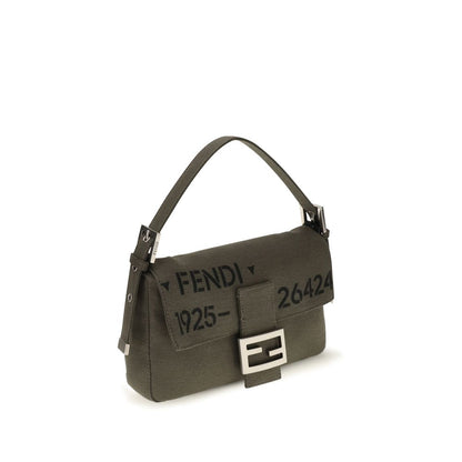 Bicolor Polyester Shoulder Bag