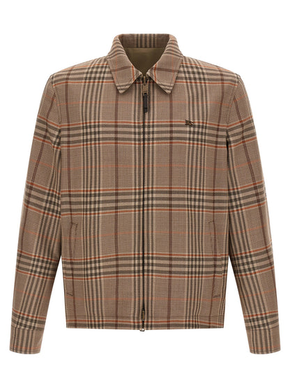 Beige Wool Shell Jacket