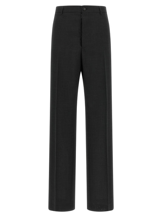 Gray Wool Dress Pants