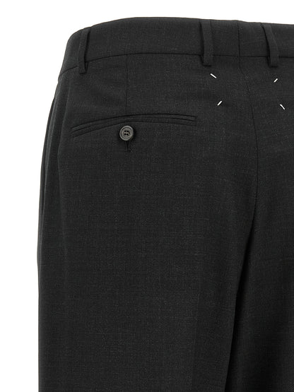 Gray Wool Dress Pants