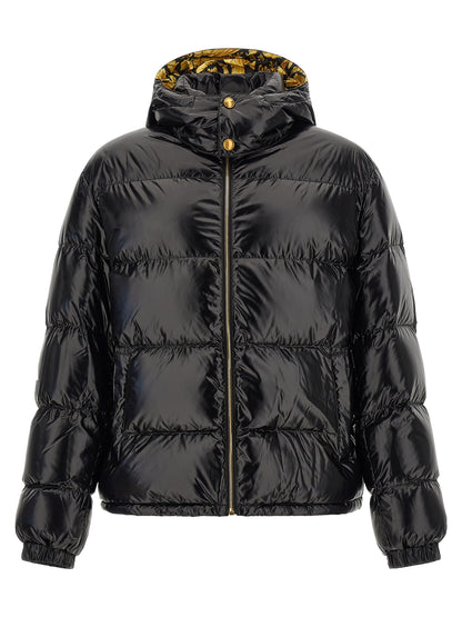 Black Nylon Full-Length Jacket