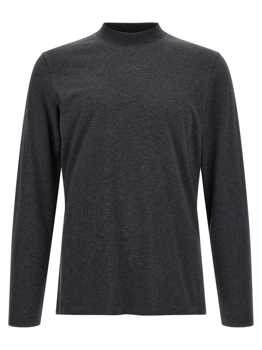 Gray Cotton T-Shirt