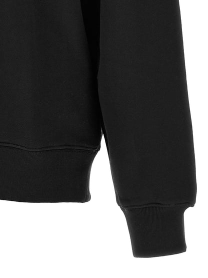 Black Cotton Sweatshirt
