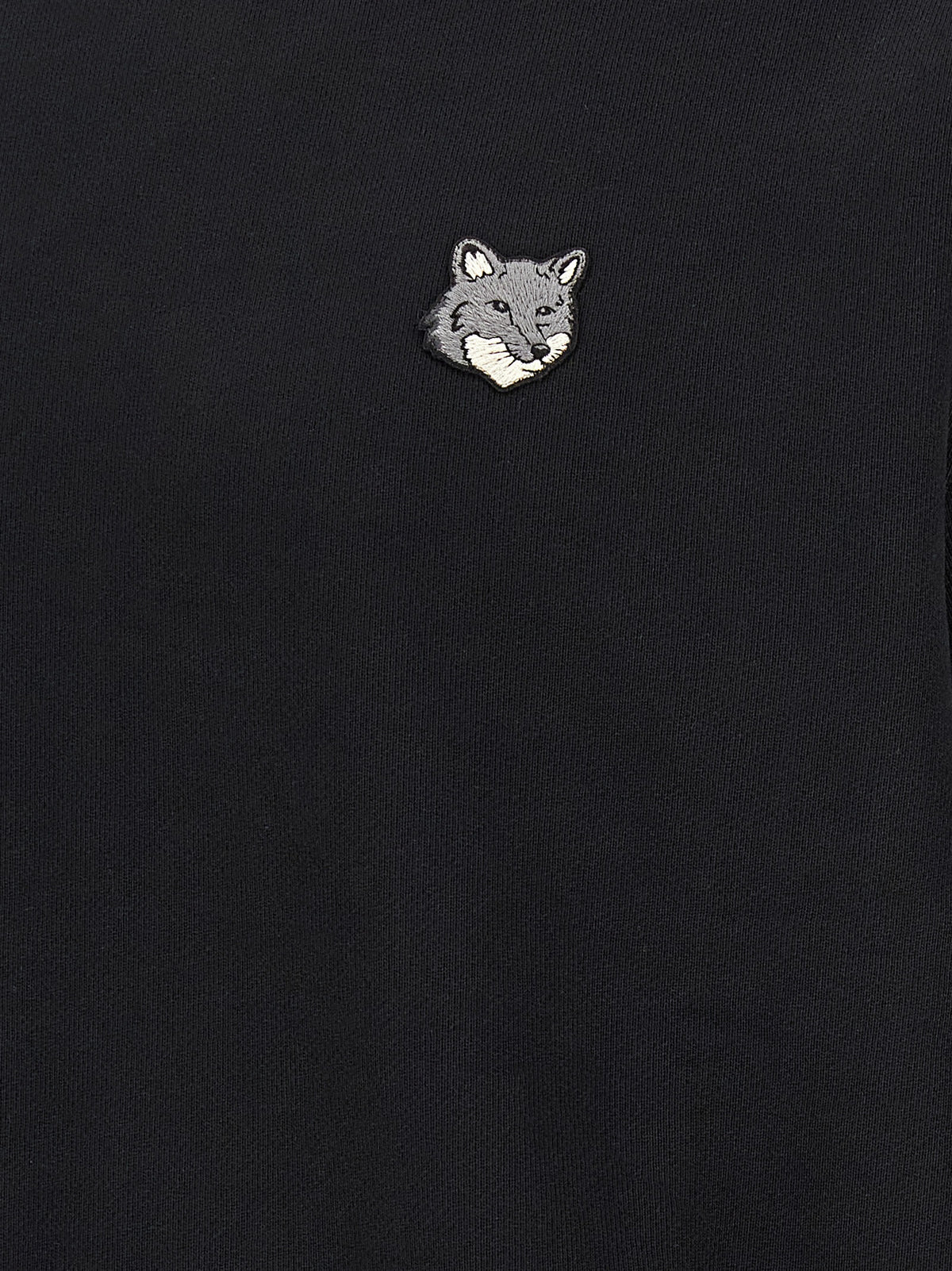 Black Cotton Sweatshirt