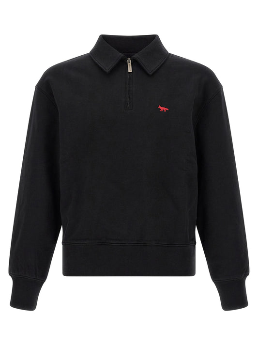 Black Organic Cotton Sweatshirt