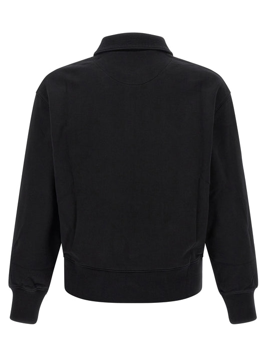 Black Organic Cotton Sweatshirt