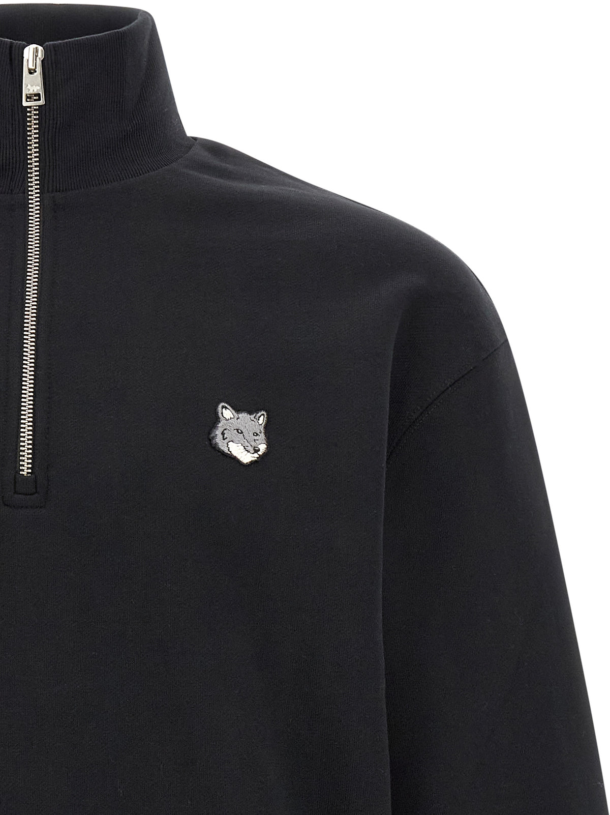 Black Organic Cotton Sweatshirt