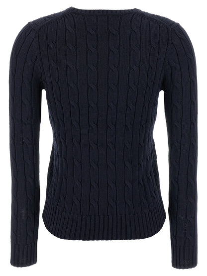 Blue Cotton Cardigan