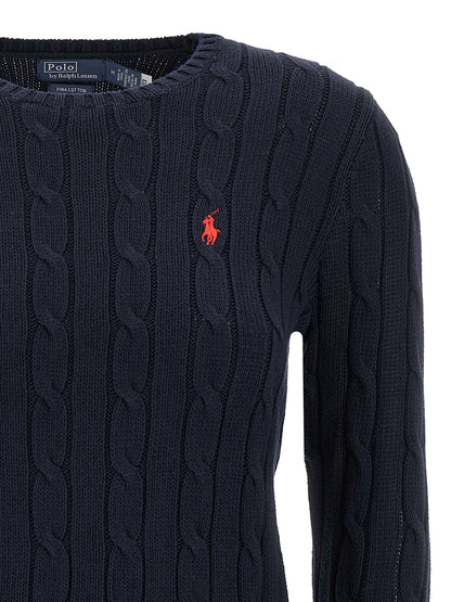 Blue Cotton Cardigan