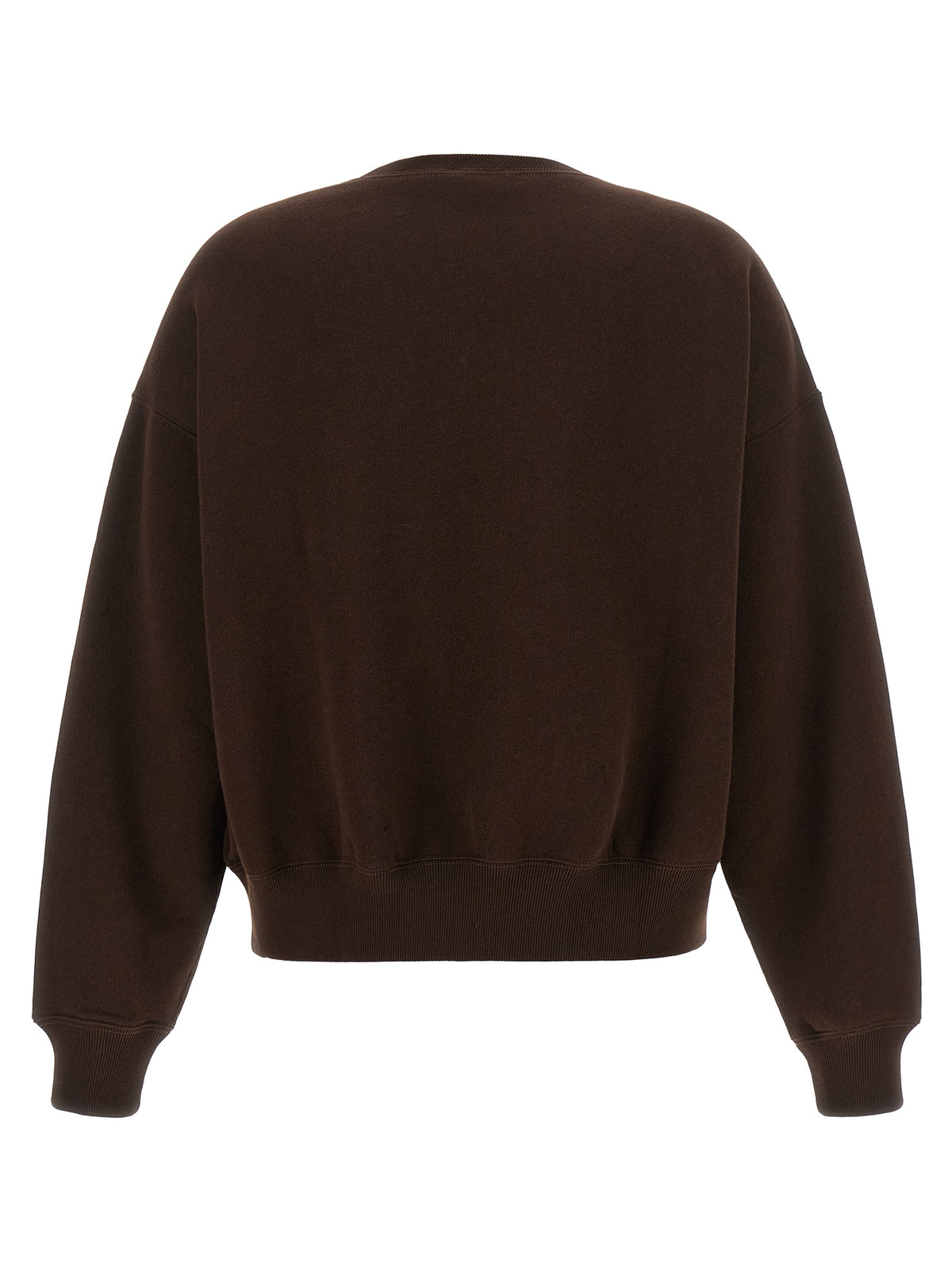 Brown Cotton Sweatshirt