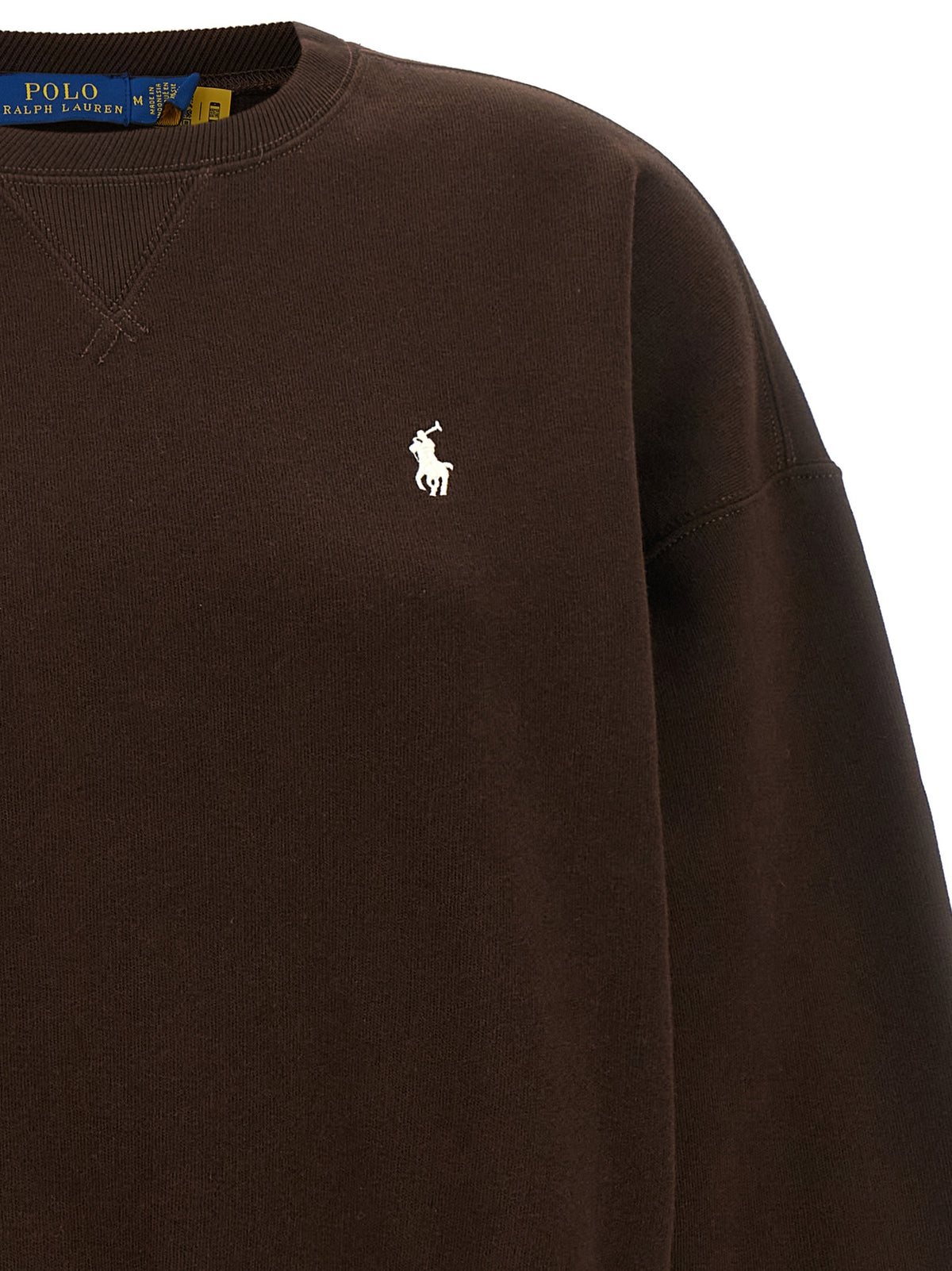 Brown Cotton Sweatshirt