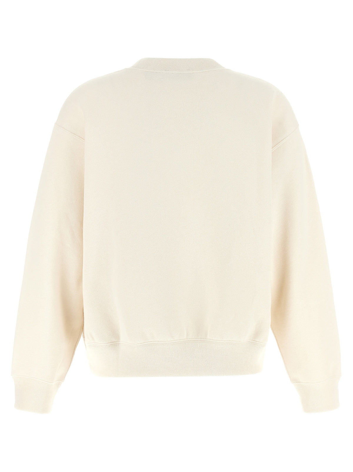 White Cotton Sweatshirt
