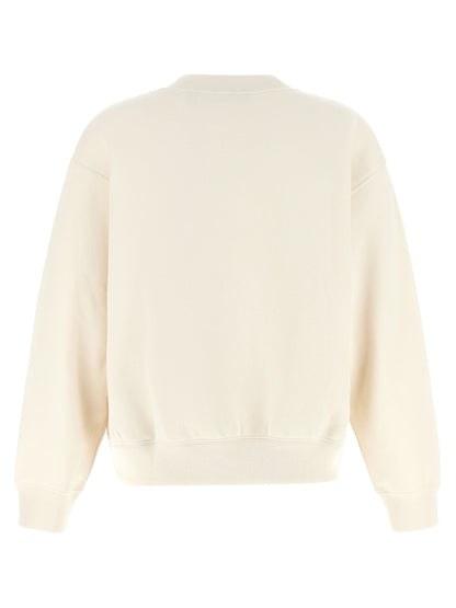 White Cotton Sweatshirt