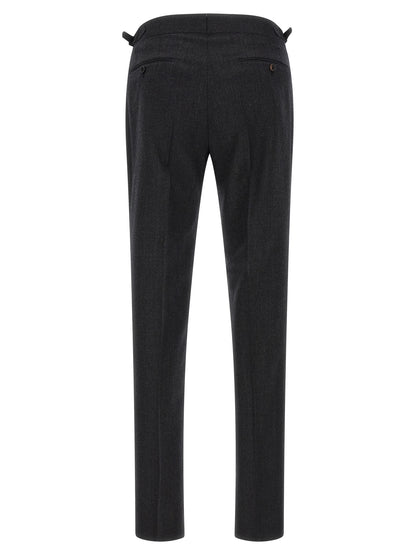 Gray Wool Dress Pants