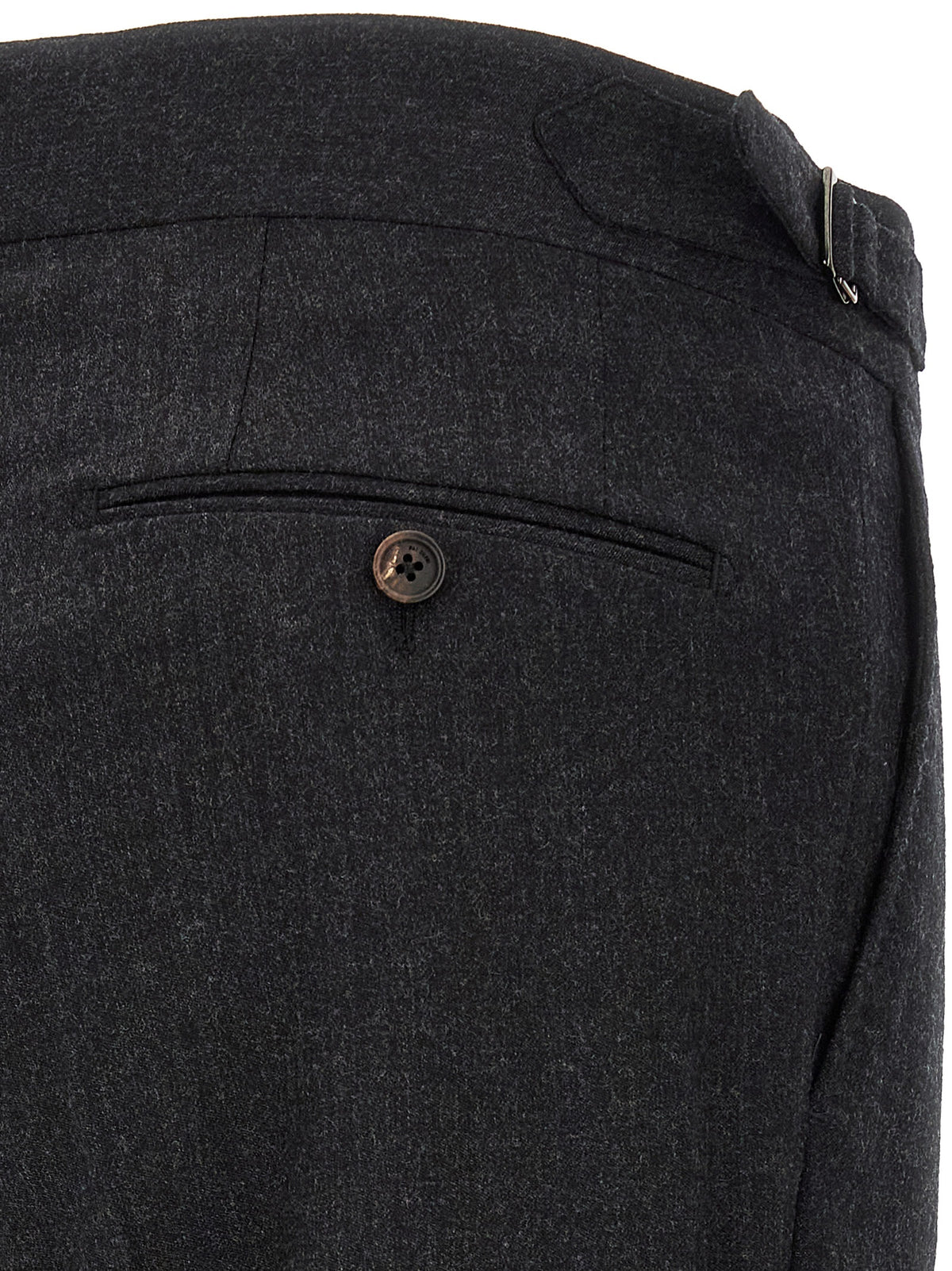 Gray Wool Dress Pants